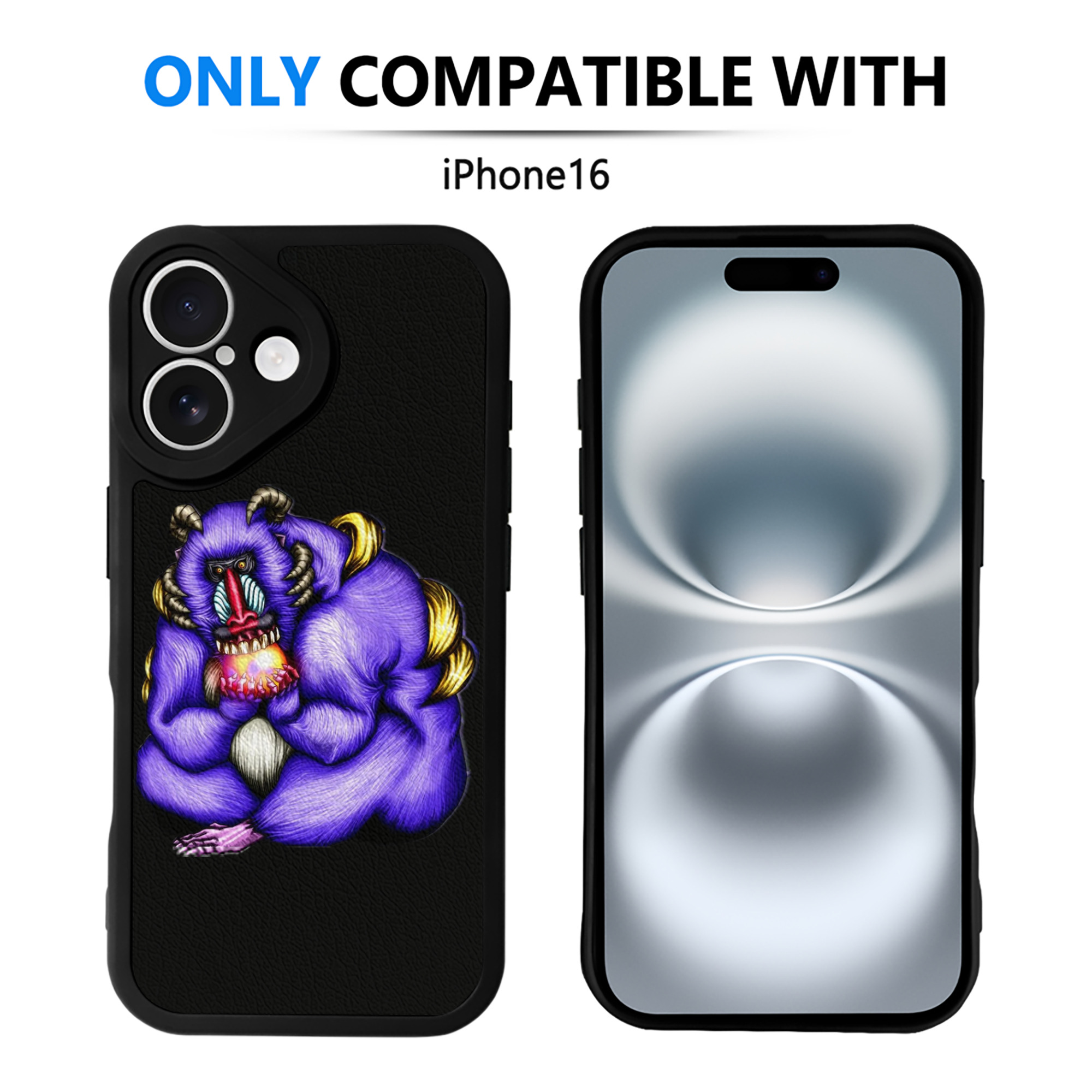遊☆戯☆王 Yu-Gi-Oh! 【iPhone 16シリーズ対応】シリコンスマホケース（レザー調） 材質：シリコン
